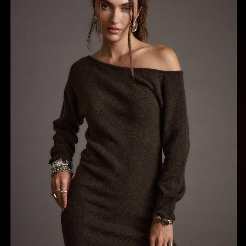 12th Tribe Cozy Brown Sweater